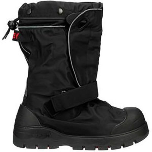 Tingley Rubber Orion® Overshoe w/ Gaiter, Medium Waterproof, Black with Red Soles 7500G.MD